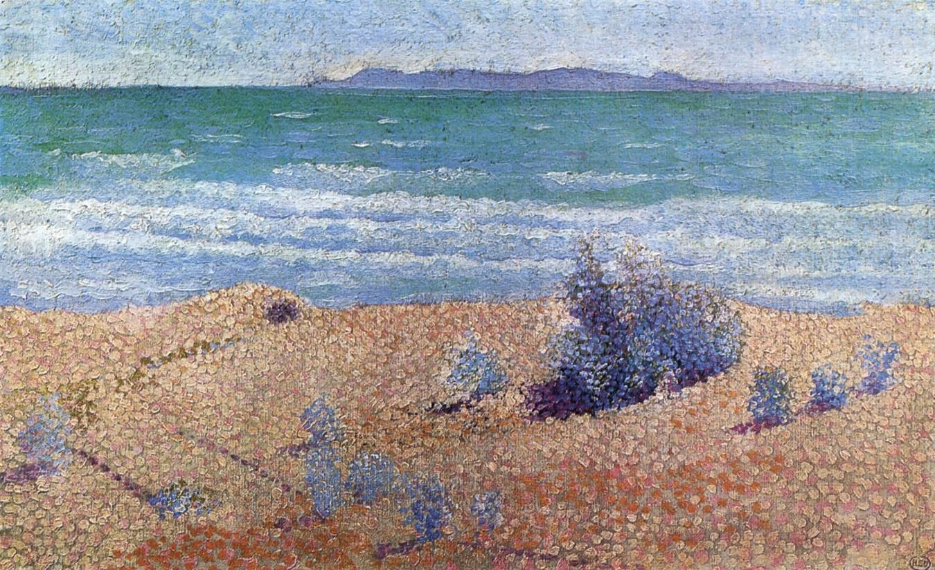 Spiaggia sul Mediterraneo, 1891